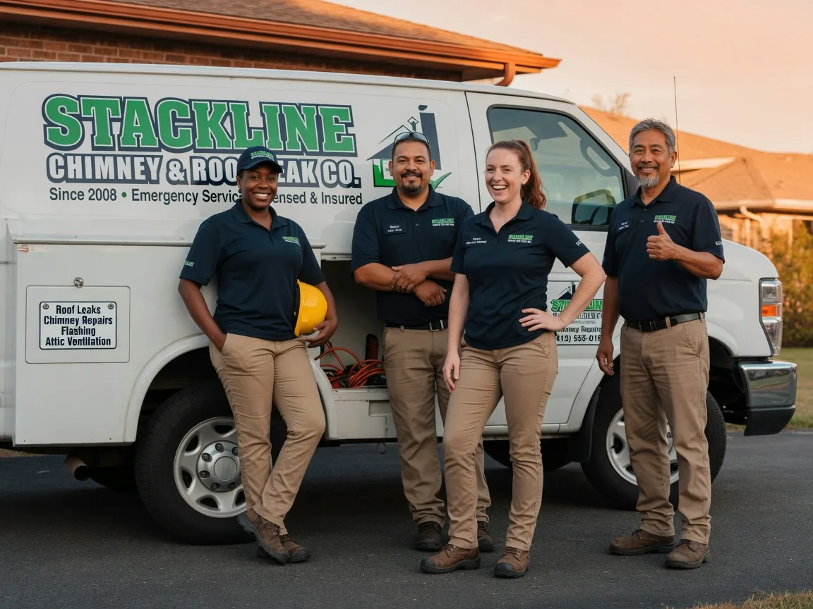 Chimney flashing repair company in Good Hope, IL